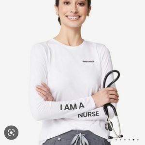 Figs l am a nurse underscrub top